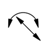 Motion Symbol Used For Multi-Motion Actuators.